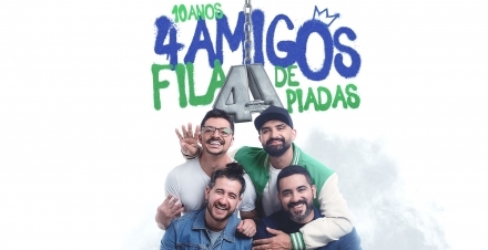 4 amigos | Fila de Piadas
